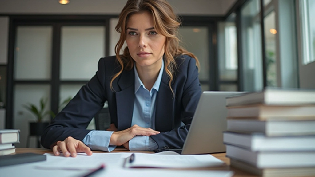 Professionell person i klassrumsmiljö med lärande resurser och anteckningsbok